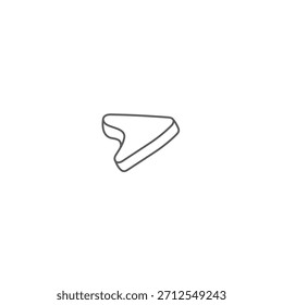 Flecha dibujada a mano. flecha dibujada a mano aislada sobre fondo blanco. flecha curva de Vector. Flecha de estilo doodle de dibujo. Colección del puntero de dirección.