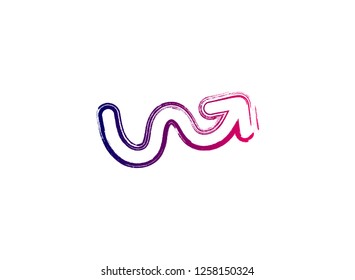 hand drawing arrow symbol