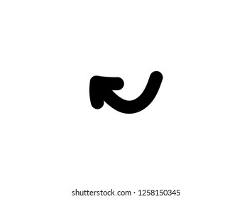 hand drawing arrow symbol