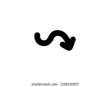 hand drawing arrow symbol