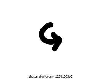 hand drawing arrow symbol