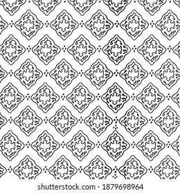 Hand Drawing Batik Indonesia 