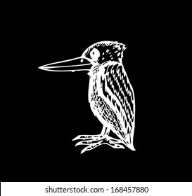 Hand Drawing Bird 