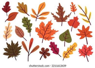 hand drawing cartoon flower sticker set