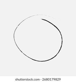Recordatorio de resaltado de marcado de círculos de dibujo a mano