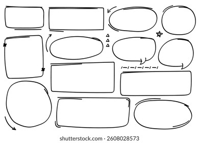 Hand drawing doodle style
