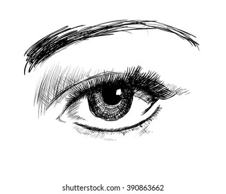 184,598 Eyes hand draw Images, Stock Photos & Vectors | Shutterstock