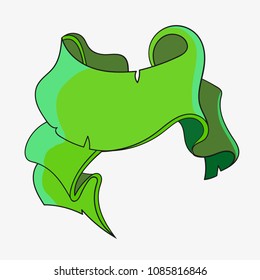 Hand drawing the flag. Vector illustration. On an isolated background.