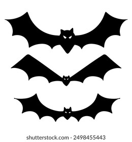 Hand drawing of halloween bat isolated on transparent background.