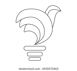 Hand drawing illustration of creative ideas concept