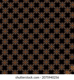 Hand drawing line seamless abstract pattern background.Vector.EPS10.