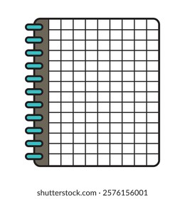 Hand Drawing of Notebook with Elegant and Minimalist Design