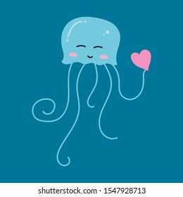 hand drawing octopus illustration vector for print t-shirt design.