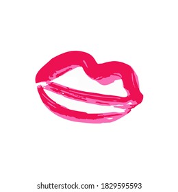 Pintura de dibujo manual, dibujo de pincel. Icono de estilo de grunge Doodle