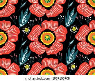 flowers on clothes