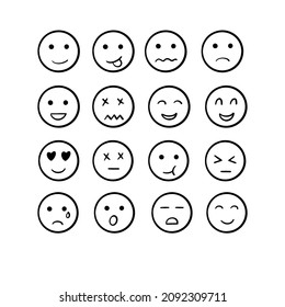 920 Smiley emoji line drawing Images, Stock Photos & Vectors | Shutterstock