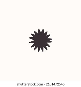 Hand drawing star icon vector isolated on white  shining star symbol flat design illustration, bright  icon. or concept vector shiny stars line icon in sketch drawing style. brightness symbol