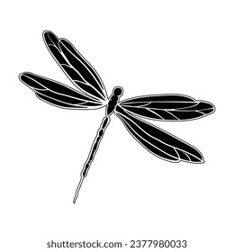 Hand drawing style of butterfly vector. It is suitable insects icon, sign or symbol.