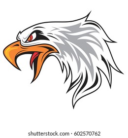 HAND DRAWING STYLE EAGLE ILLUSTRATION