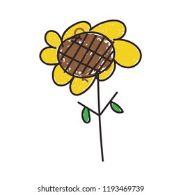 Featured image of post Sun Flower Drawing Sunflower Drawing For Kids / See more ideas about sunflower drawing, sunflower, sunflower tattoos.