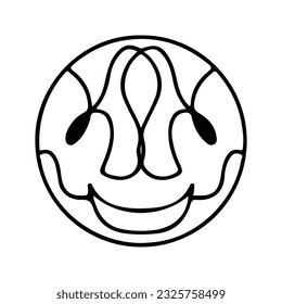 hand drawing symmetry icon or logo and symmetry flower, complex circle, japanese pattern, cirle art.