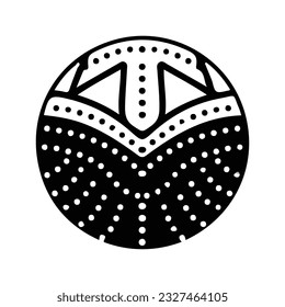 hand drawing symmetry icon or logo and symmetry flower, complex circle, japanese pattern, cirle art.