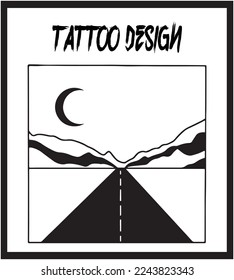 Hand Drawing Tattoo Template. Tattoo Vector Collection. Abstract Vector Illustration