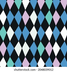 Hand drawing triangle pattern. Geometrical simple image illustration
