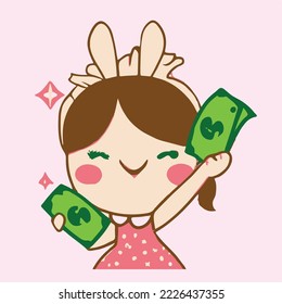 hand drawing vector illustration in cartoon style