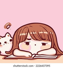 ilustración vectorial de dibujo manual en estilo caricatura