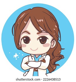 hand drawing vector illustration in cartoon style