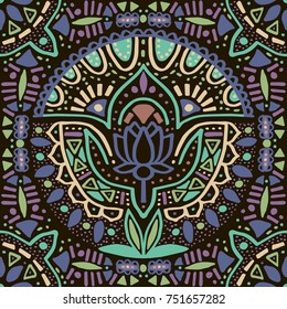 Hand drawing vector illustration for design poster, card, textile print and web. 