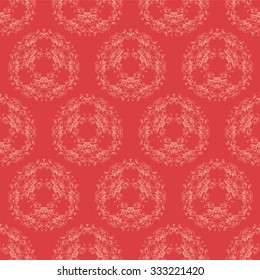 Hand drawing vector seamless background