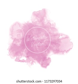 hand drawing watercolor background vector