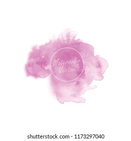 hand drawing watercolor background vector
