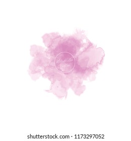 hand drawing watercolor background vector