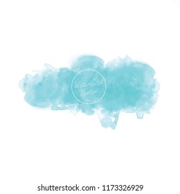 hand drawing watercolor background vector