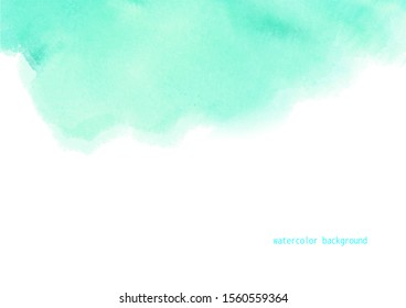 hand drawing watercolor vector, for background