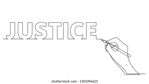 drawing hand justice shutterstock sketch concept