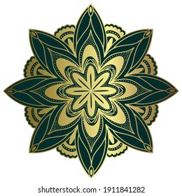 Hand drawing zentangle mandala element for page decoration cards, book, logos, art for banner and template