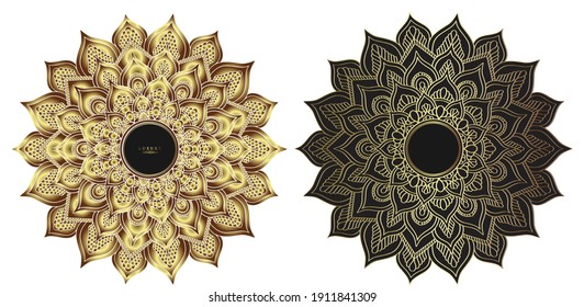 Hand drawing zentangle mandala element for page decoration cards, book, logos, art for banner and template