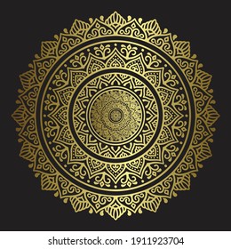 Hand drawing zentangle mandala element for page decoration cards, book, logos