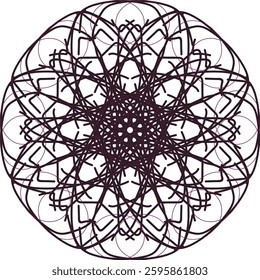 Hand drawing zentangle mandala element for page decoration cards, book, logos, art for banner and template
See less