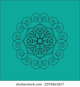 Hand drawing zentangle mandala element for page decoration cards, book, logos, art for banner and template
See less