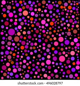 Hand drawn abstract background. Colorful grunge texture. Dot work. Vector Illustration.
