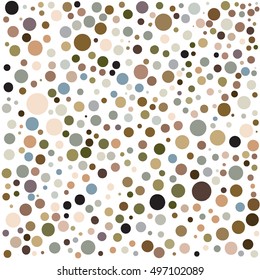 Hand drawn abstract background. Colorful grunge texture. Dot work. Vector Illustration.