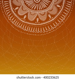 Hand drawn abstract background. Decorative banner. Can be used for banner, invitation,  scrap booking and others.