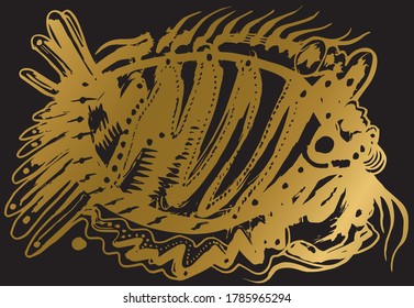 Hand drawn abstract background design, grunge texture, brush strokes. Usable for advertisement, banners, card, book cover, brochure, decoration, poster, web header template and etc.