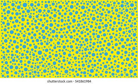 Hand drawn abstract background. Dot work. 