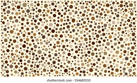 Hand drawn abstract background. Dot work.